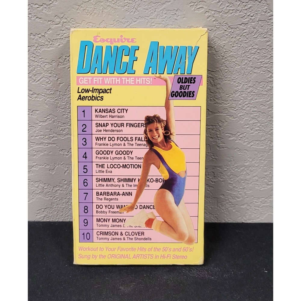 Esquire Dance Away - Oldies But Goodies (VHS, 1992)